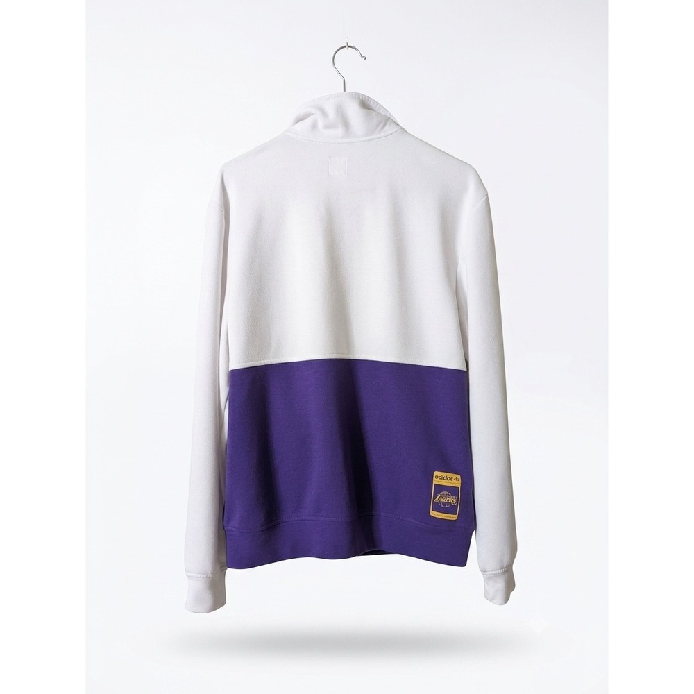 Y2K Adidas Los Angeles Lakers The New Attitude Track Jacket Size M - Picture 6 of 7